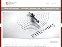 Tablet Screenshot of employersunity.com